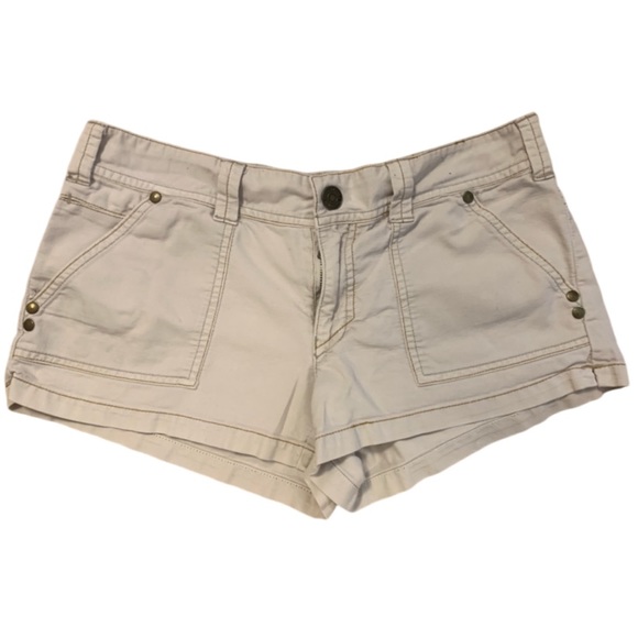 American Eagle Outfitters Pants - American Eagle AE mini khaki shorts low rise size 6